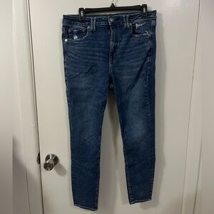 AEO high rise jeggings 12S